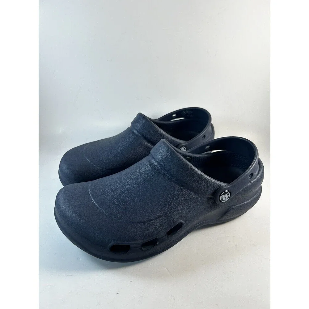 Crocs Slip Resistant Shoes - Bistro Clogs, Nurse, Chef,  Men's 8 Womens 10